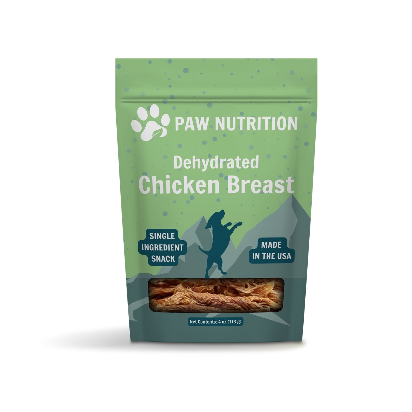 Paw Nutrition Dehydrated Chicken Breast. Healthy treats, Training treats, and Kibble Toppers for dogs 
